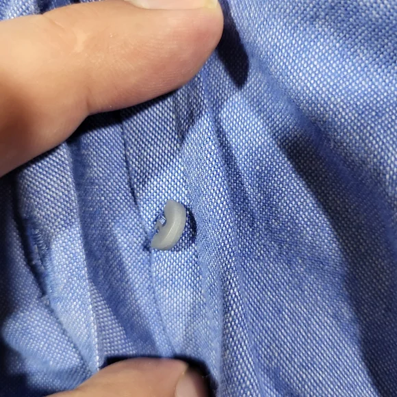 Lululemon Commission Long Sleeve Shirt Blue Mens Size Large! - Picture 8 of 14